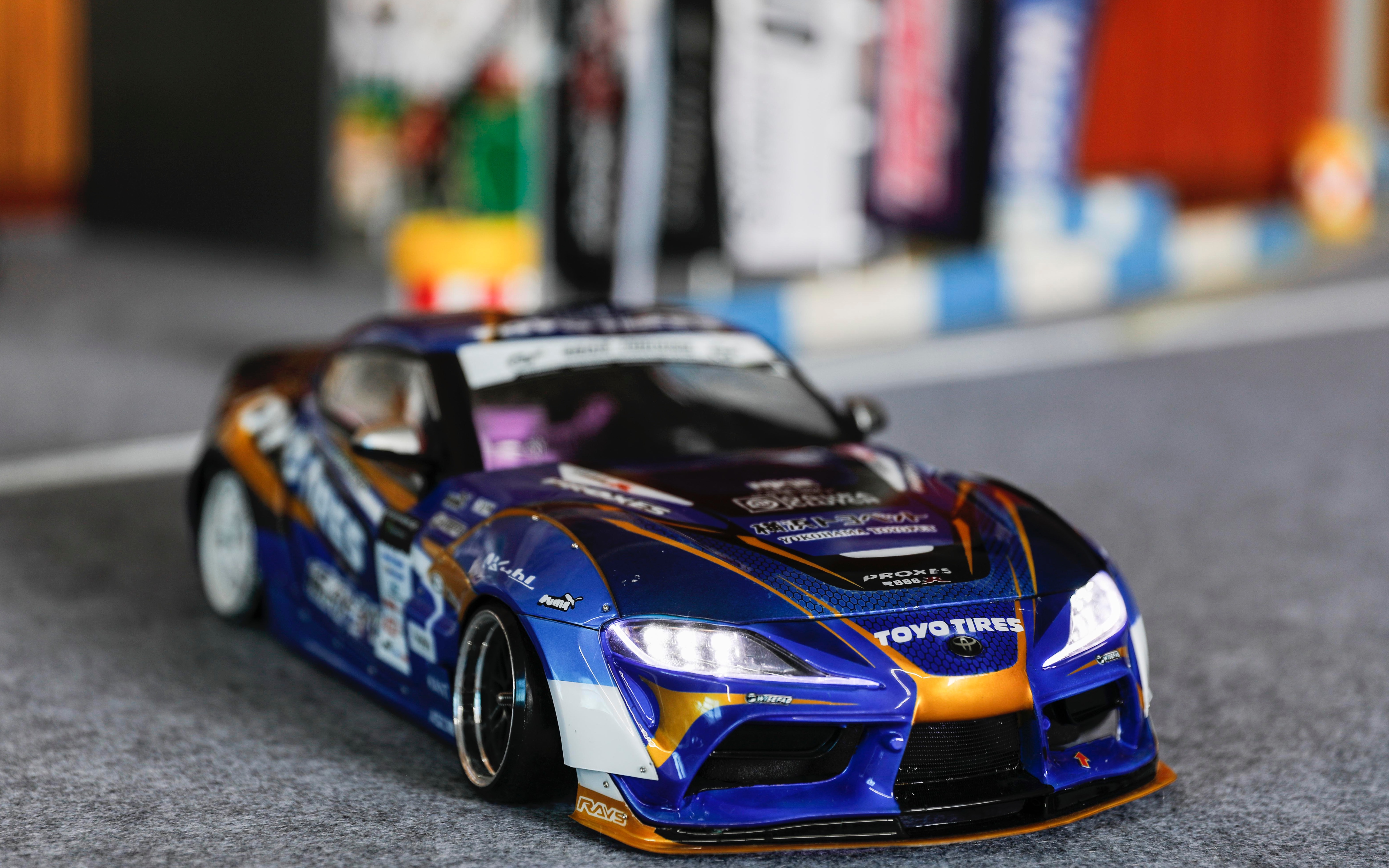 rc漂移日常练习 牛魔王a90supra