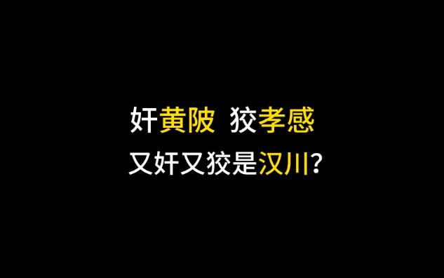 [图]奸黄陂，狡孝感，又奸又狡是汉川？