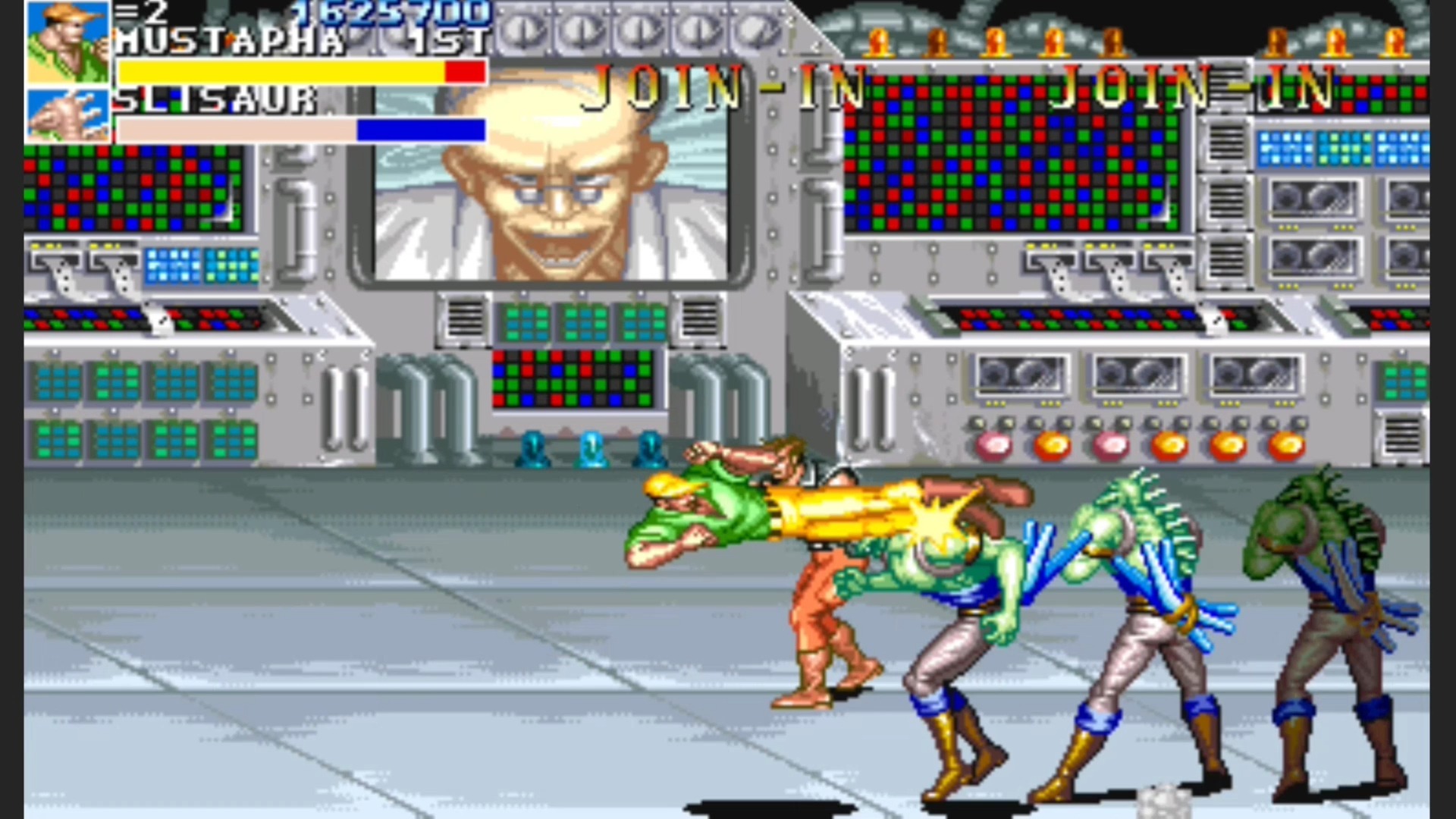 恐龙快打黄帽揪心的一币通关