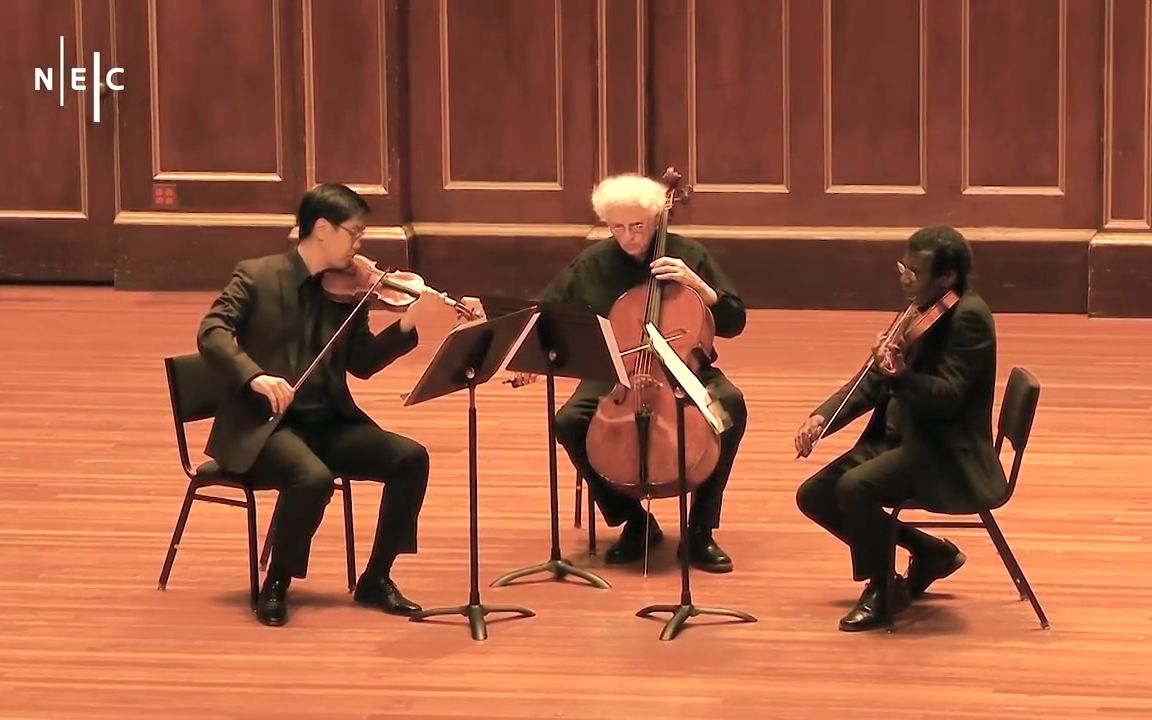古典音乐莫扎特弦乐三重奏triodivertimento丨新英格兰音乐学院