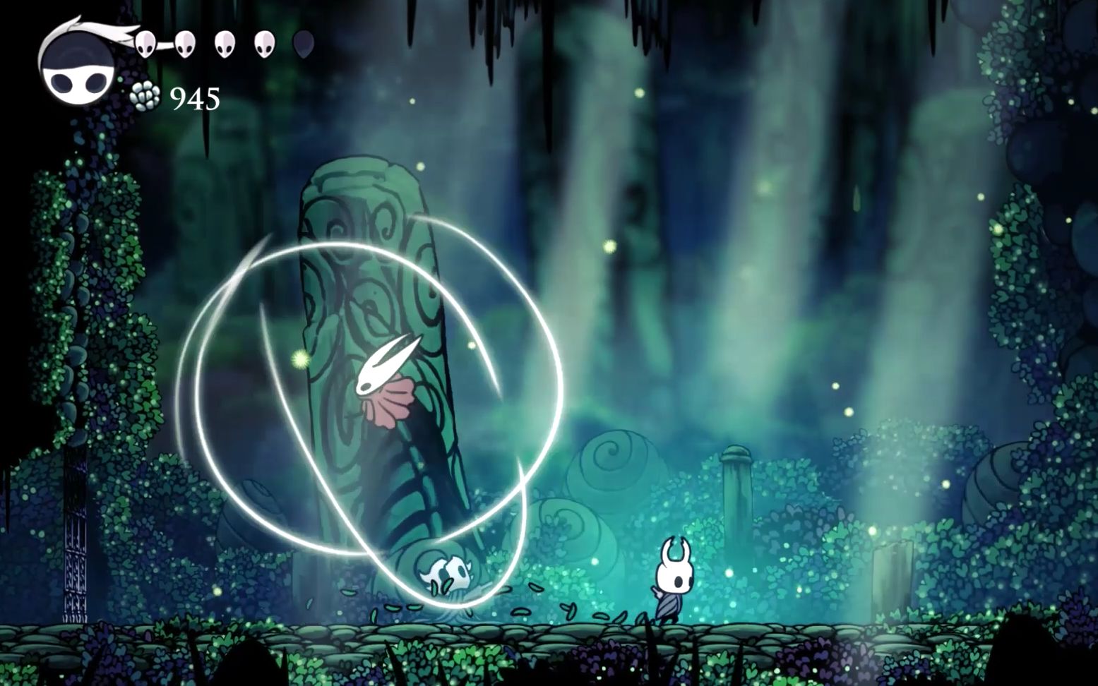 空洞骑士-苍绿之径boss战-大黄蜂