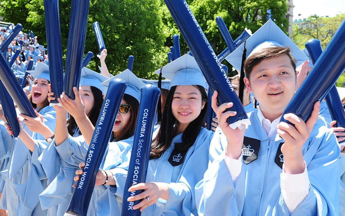 哥伦比亚大学社会工作学院2020届毕业典礼schoolofsocialworkvirtual