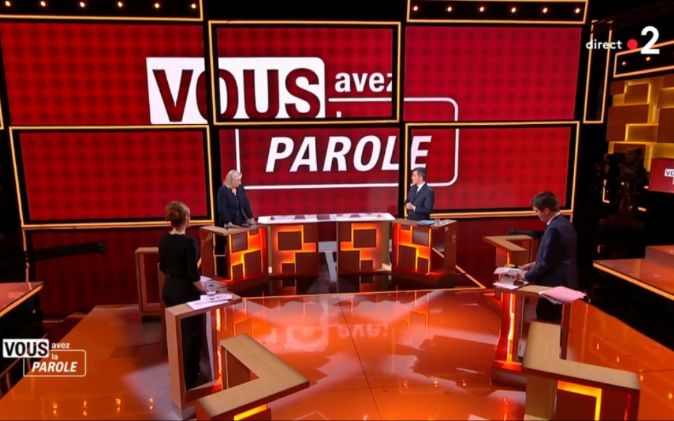 法国电视二台辩论节目valp