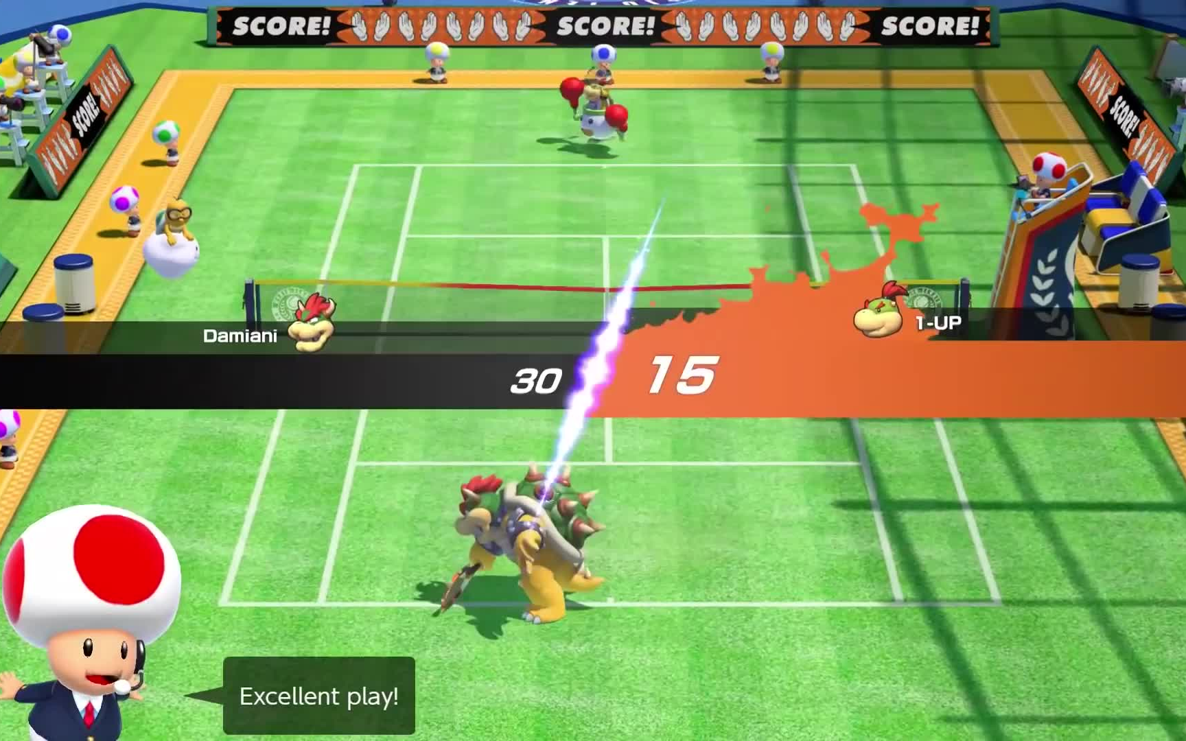 [图]Easy Allies评测《马里奥网球 王牌（Mario Tennis Aces）》