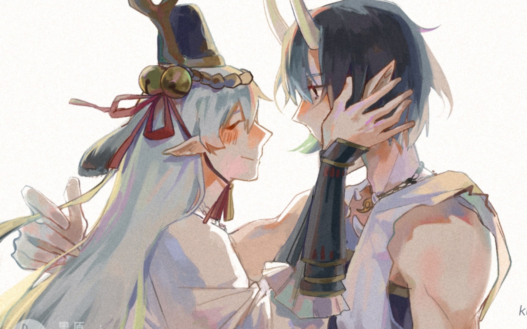 阴阳师【铃岳】将期愿融汇在言语之中,伴送灯火寄托了爱的颜色