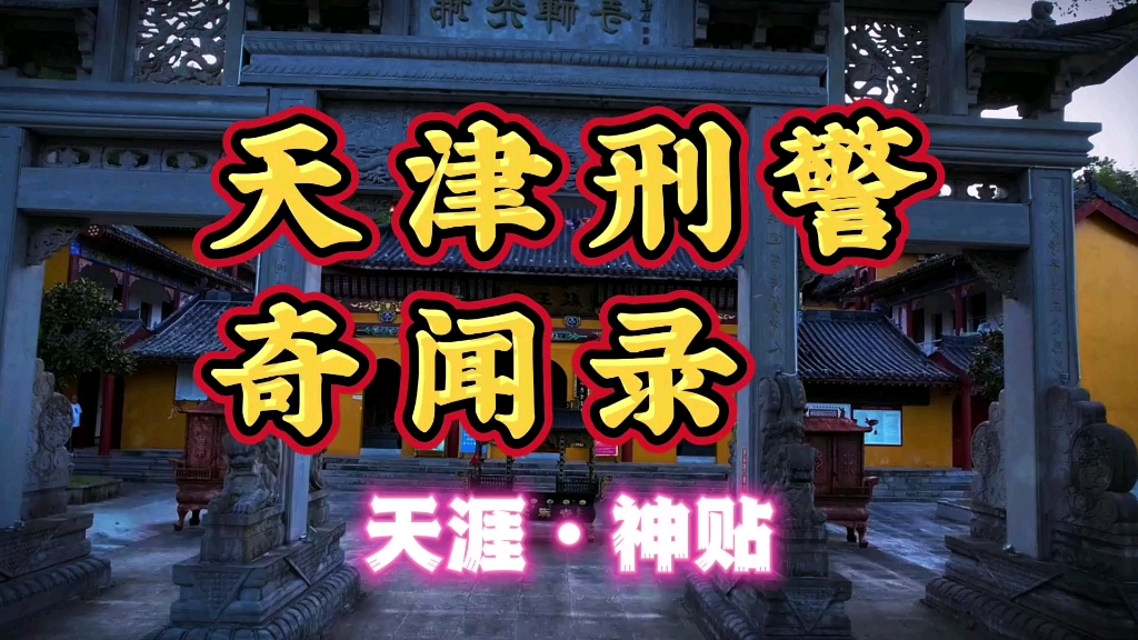 天津刑警奇闻录!哔哩哔哩bilibili