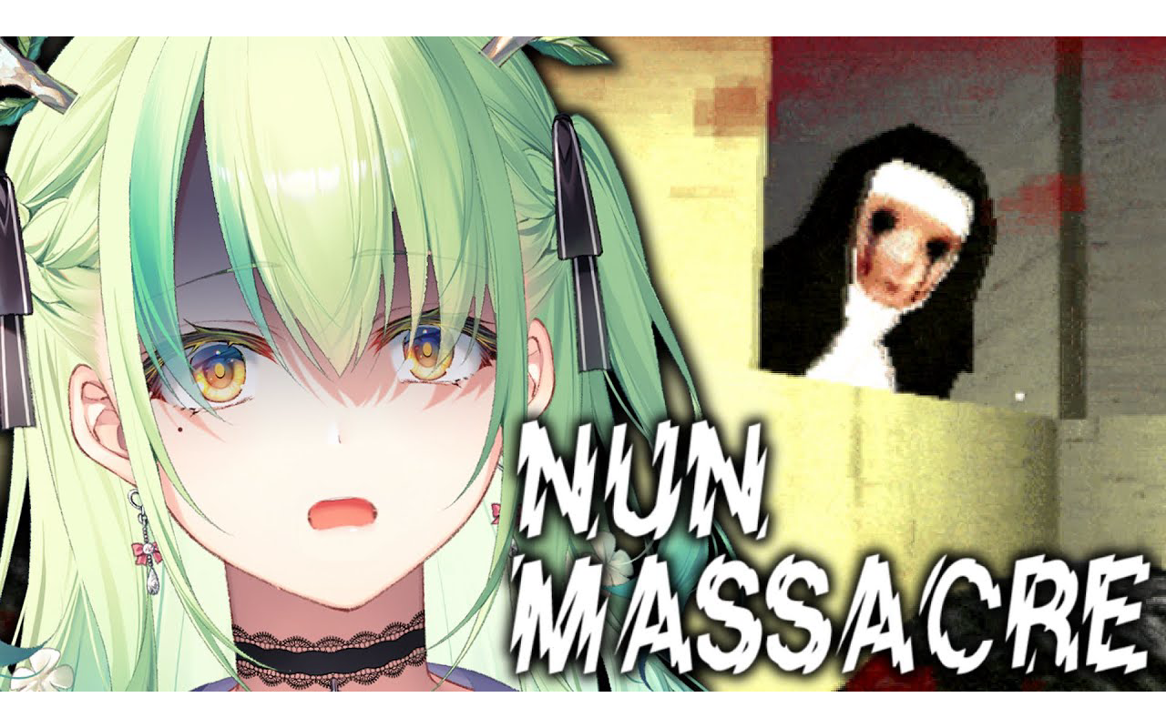 [图]【NUN MASSACRE】 Beware The Nun in this PS1 styled stealth horror game