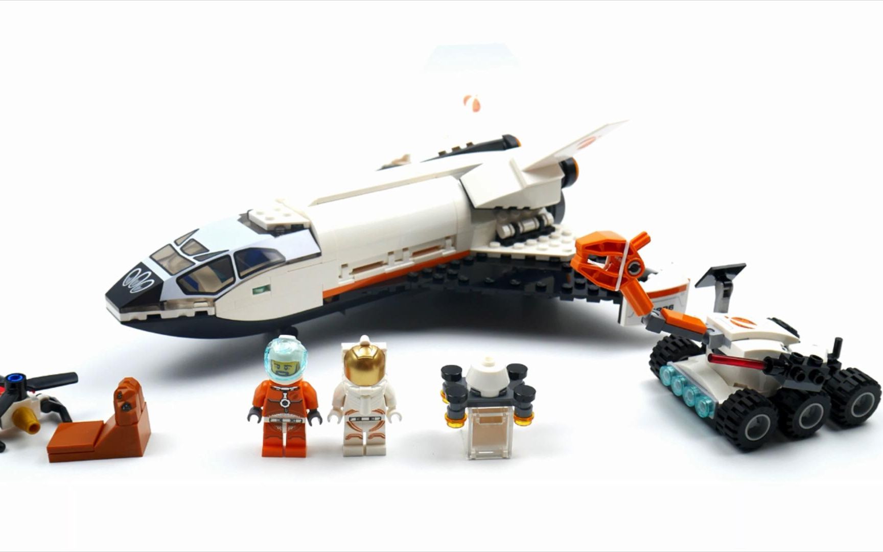 速拼乐高积木城市系列60226 火星探测航天飞机