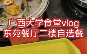 Download Video: 广西大学食堂vlog/东苑餐厅二楼自选餐