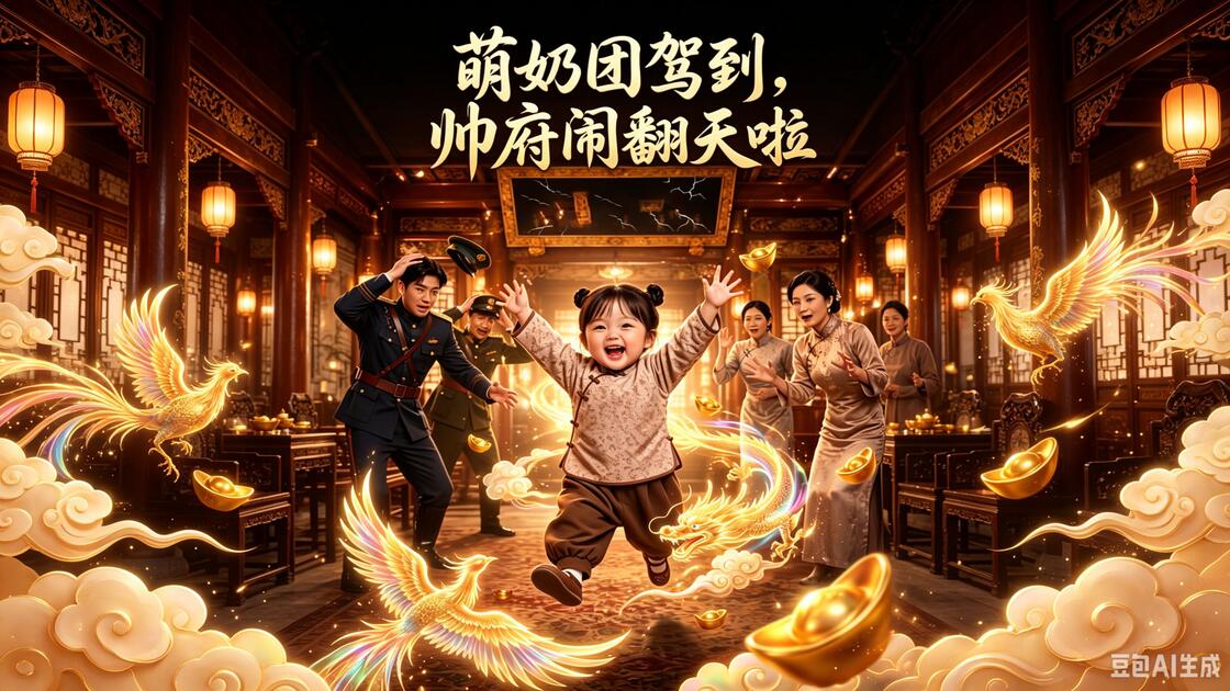 萌奶团驾到帅府闹翻天啦第三季(179集)AI短剧