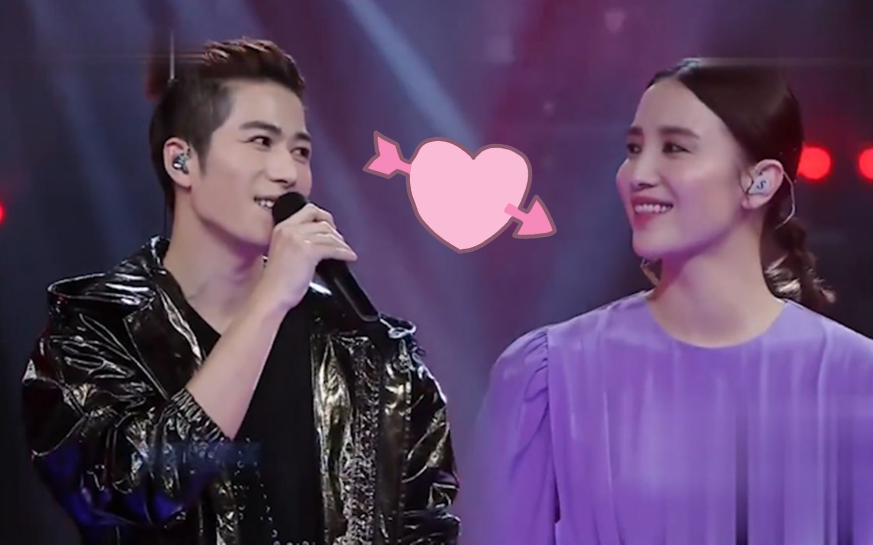 两人再续前缘合唱,在陈学冬面前,没想到宋佳还有这么娇羞的一面