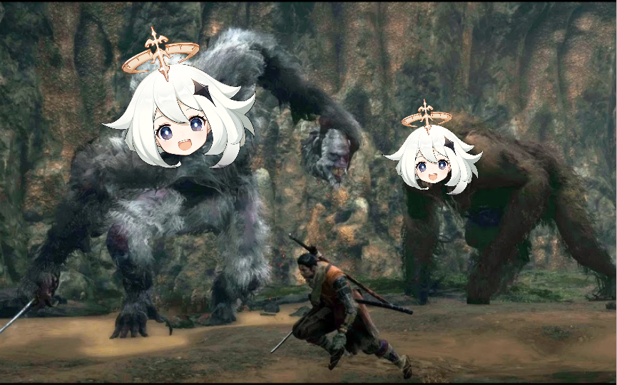 【只狼】boss战 二次猿