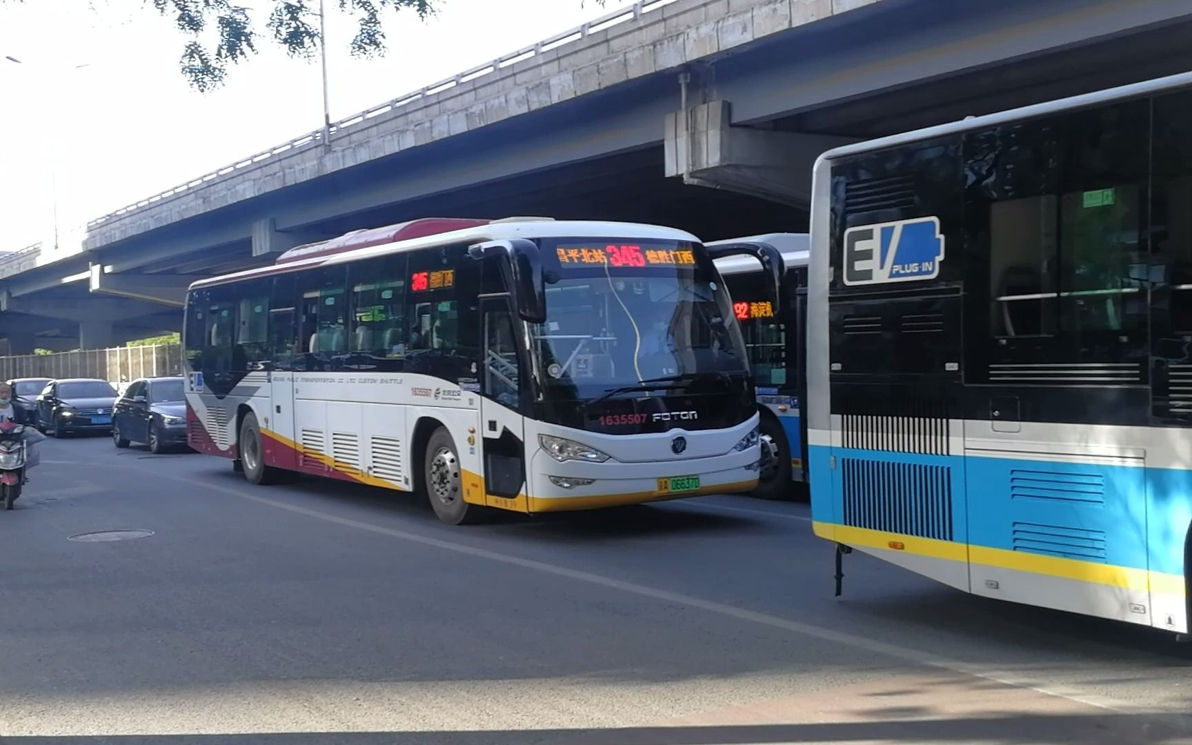 【北京公交】发现一只345路野生电虫子!