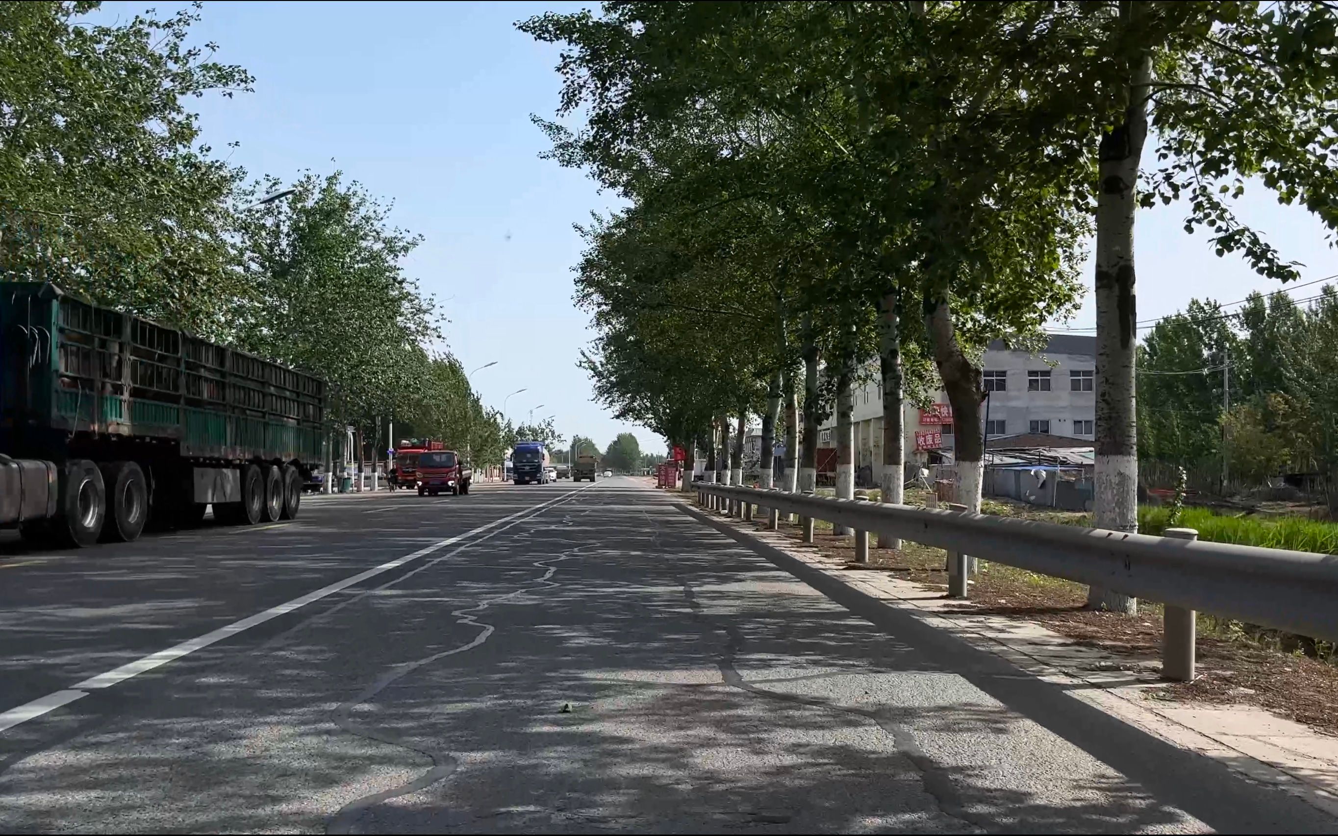 s1e06 骑行 天津 津围公路 很安静的一段路