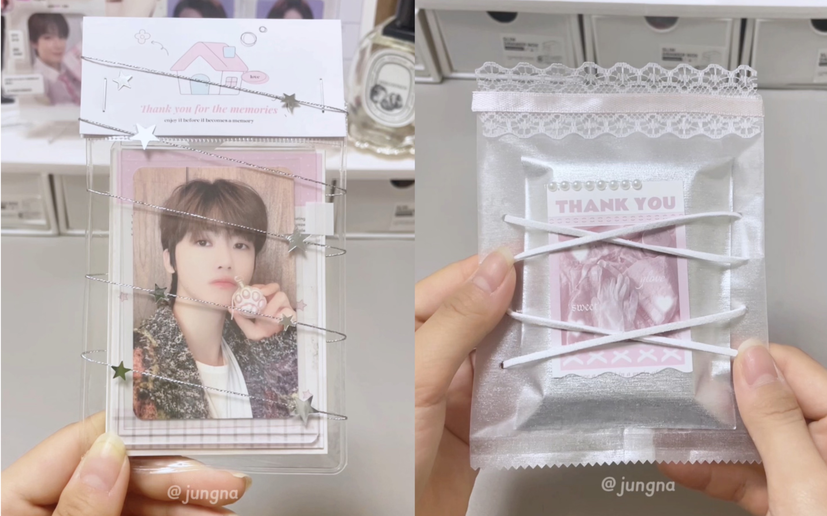 packing|主播的星光卡也是被直拍了 aespa星光卡 罗渽民小卡 小卡打包