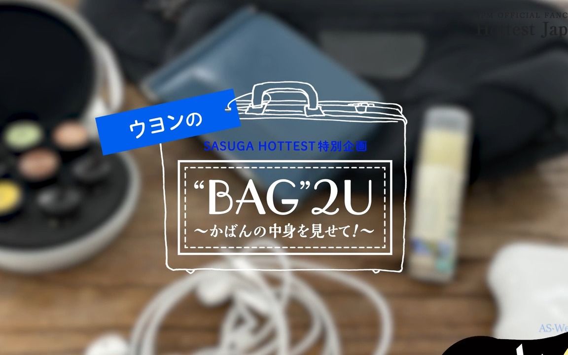 【张祐荣】＂BAG＂2U翻包企划!哔哩哔哩bilibili