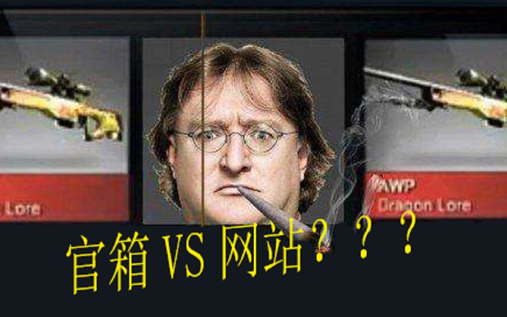 【CSGO开箱】花同样的钱去官方和网站开箱,哪个更赚?哔哩哔哩bilibili