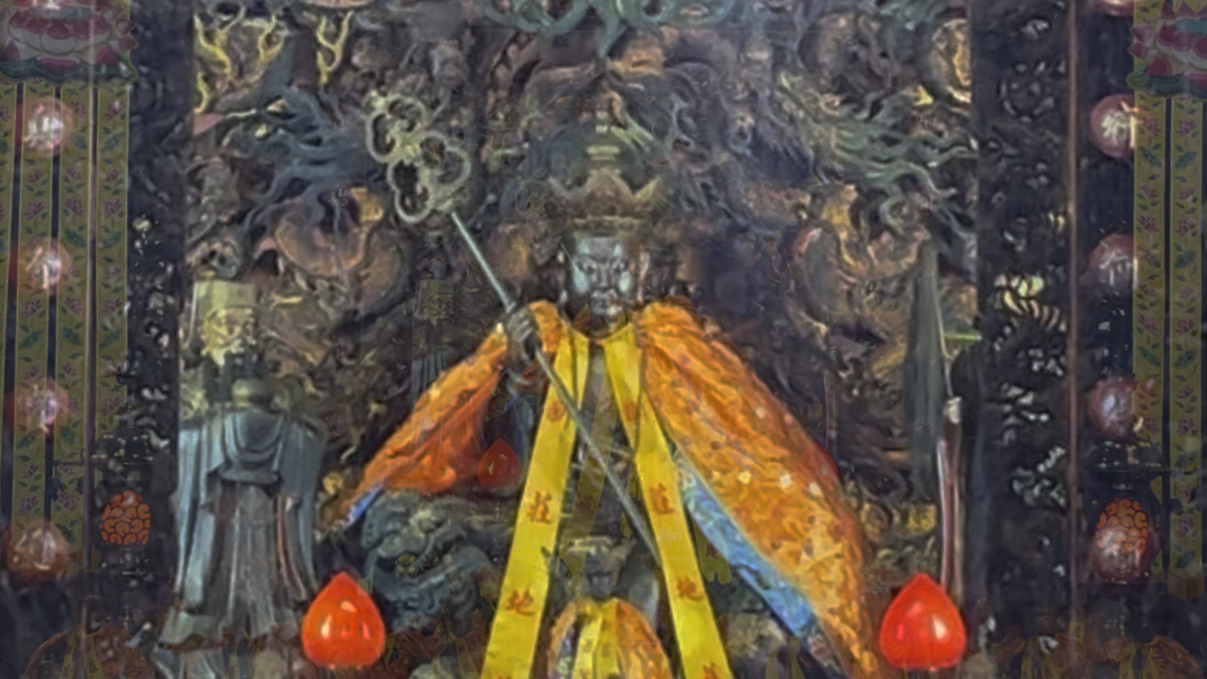 新庄地藏庵地藏王观世音释迦牟尼佛