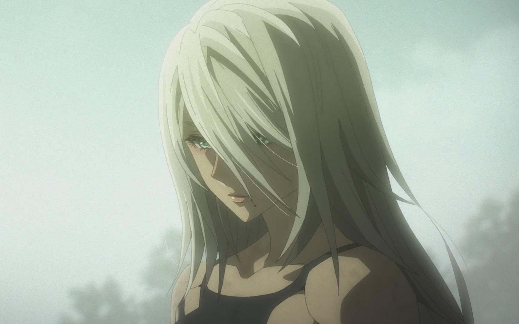 尼尔机械纪元-白发黑丝a2小姐姐登场