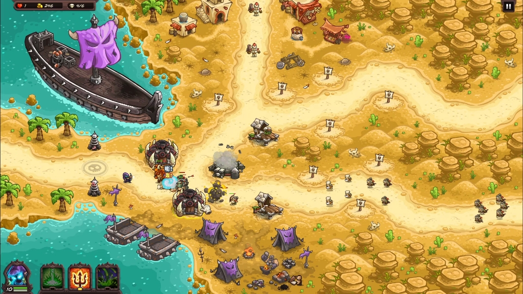 免费分享看简介【王国保卫战4复仇-战锤要塞支线全5关