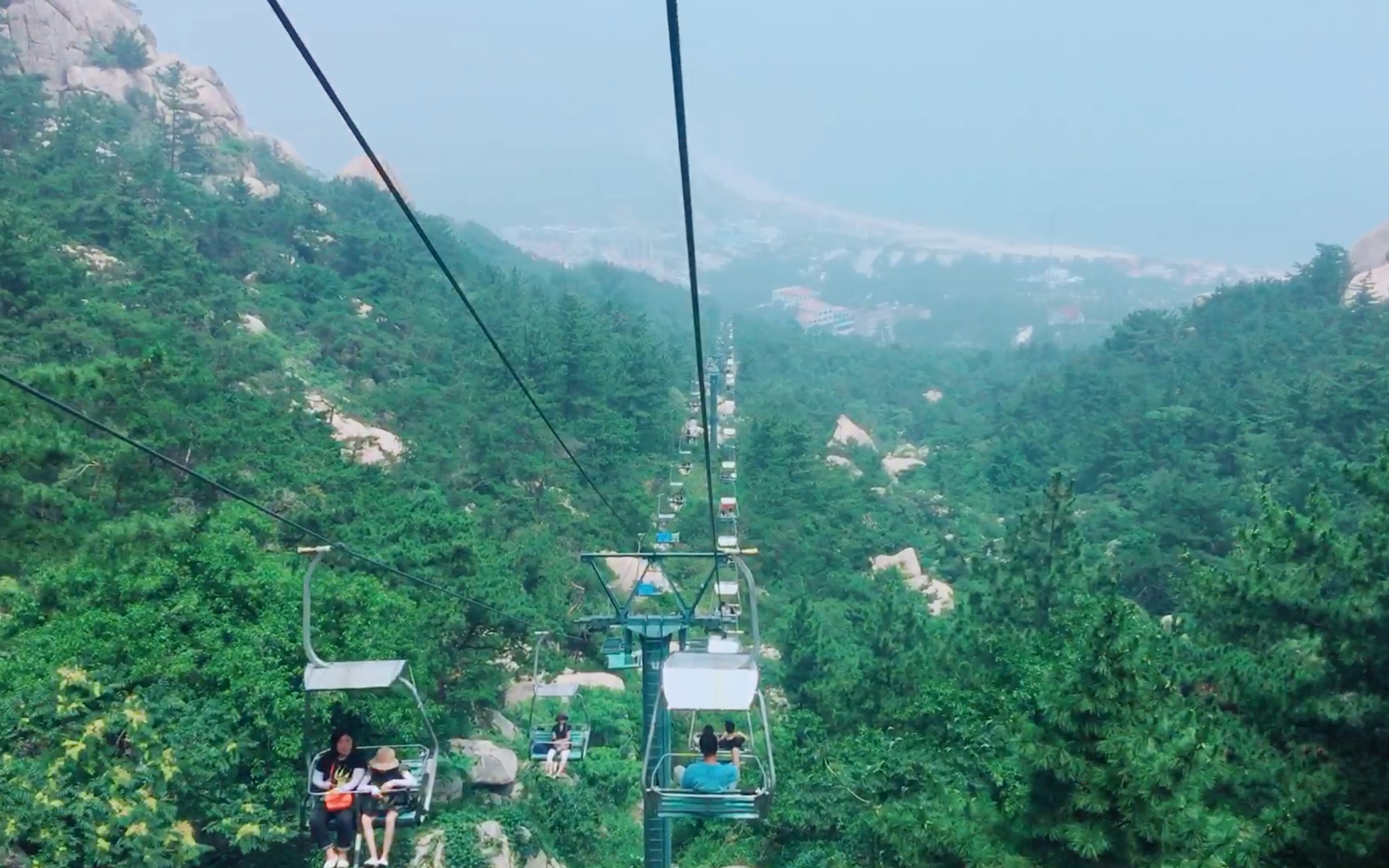 崂山仰口索道游_哔哩哔哩 (゜-゜)つロ 干杯~-bilibili