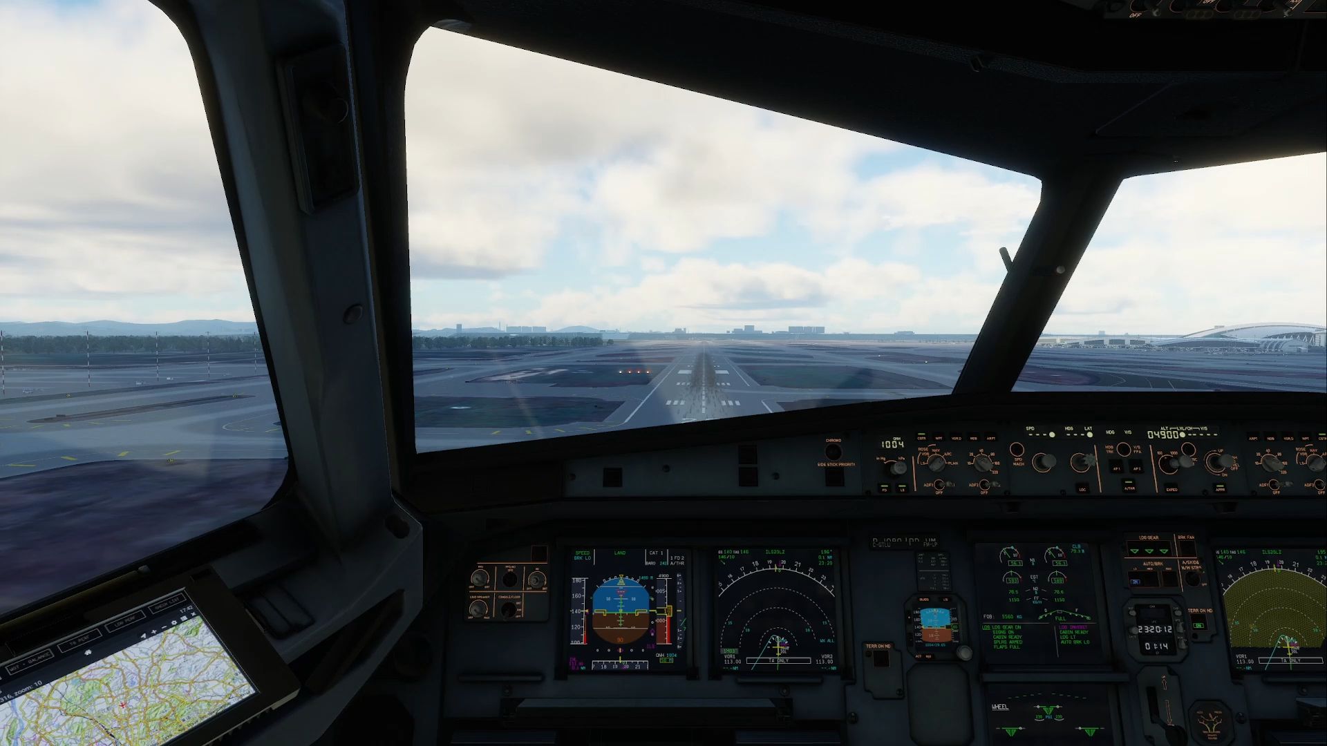 【a321驾驶舱】白云机场20周年庆 | 广州白云机场20l落地 | 不定风吹