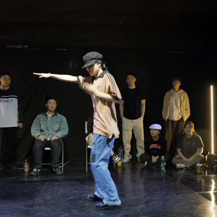 dokyun女朋友rai chill popping battle 2023!