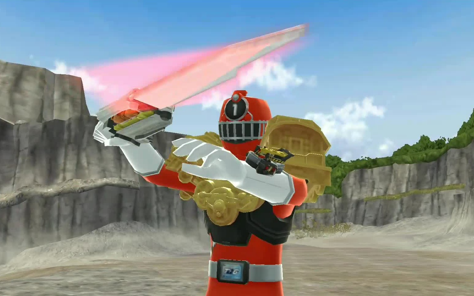 超级战队传奇战争 烈车战队 超级特急1号必杀技