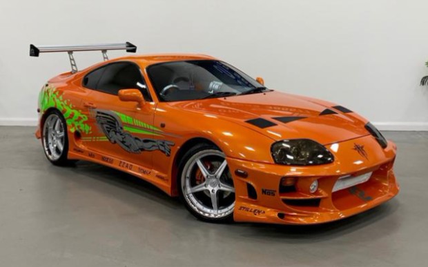 风火轮小车,速度与激情系列老款丰田supra_哔哩哔哩 (゜-゜)つロ 干杯