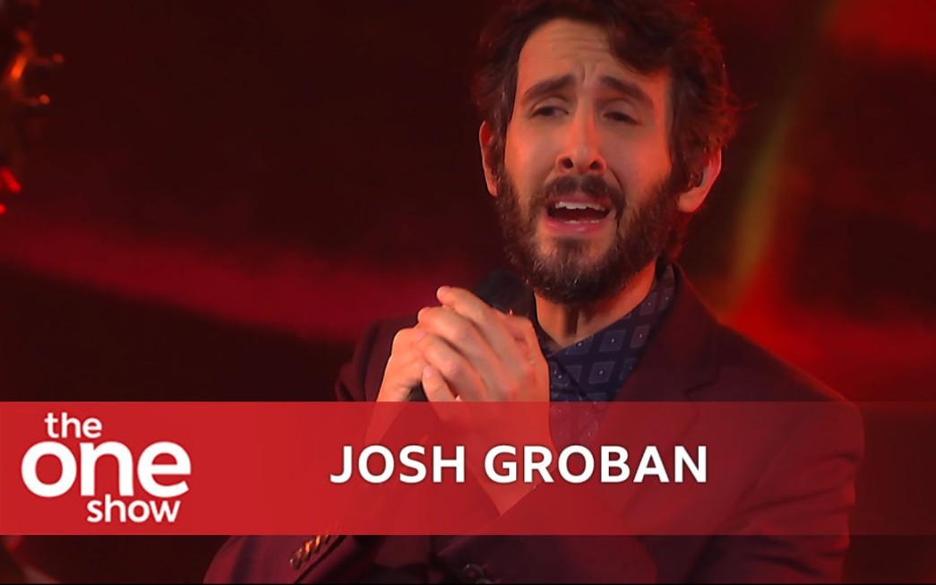 [图]（油管转载）经典影视金曲：Josh Groban - She (现场直播 Live on The One Show)