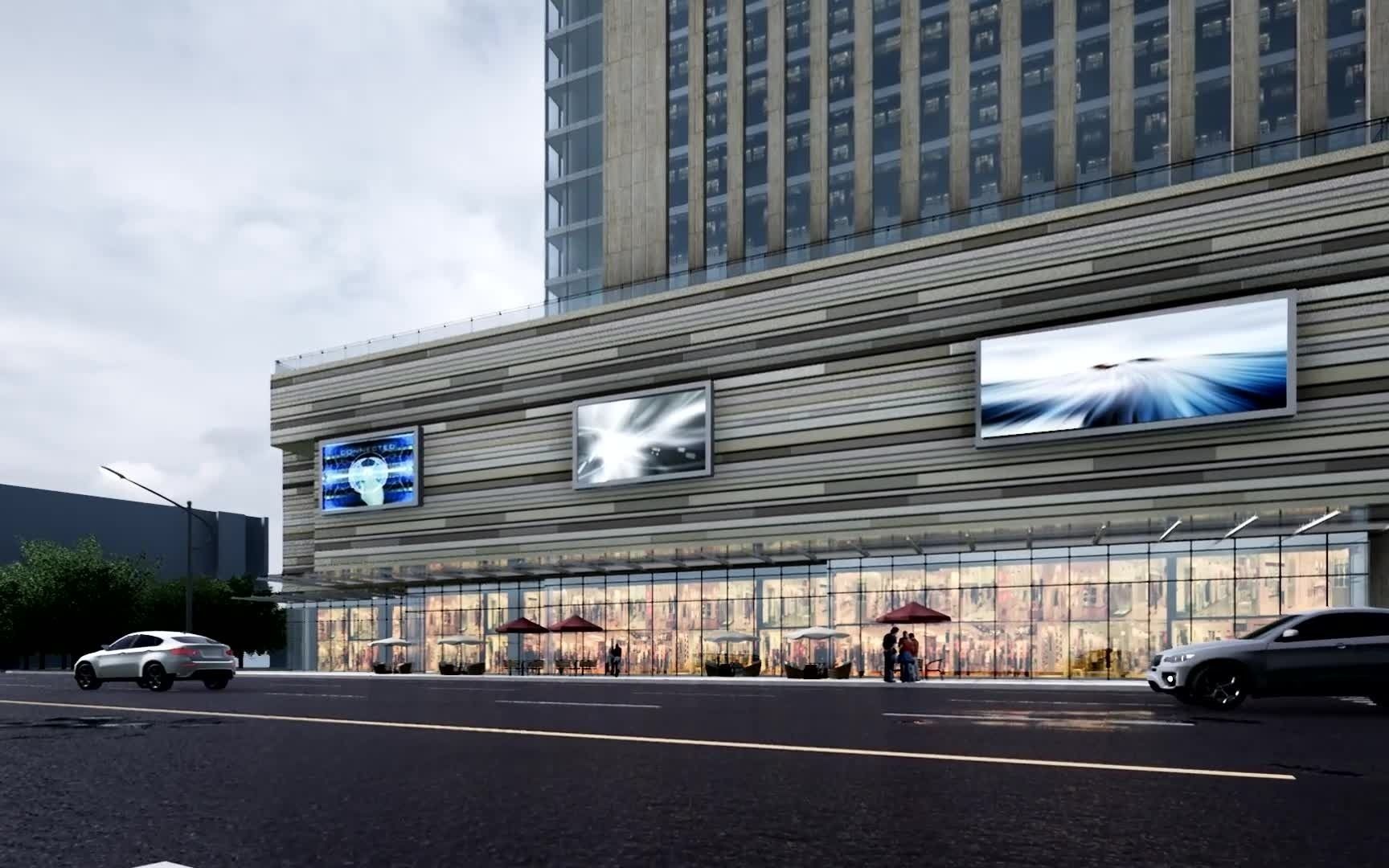 mars光辉城市1650无光追渲染