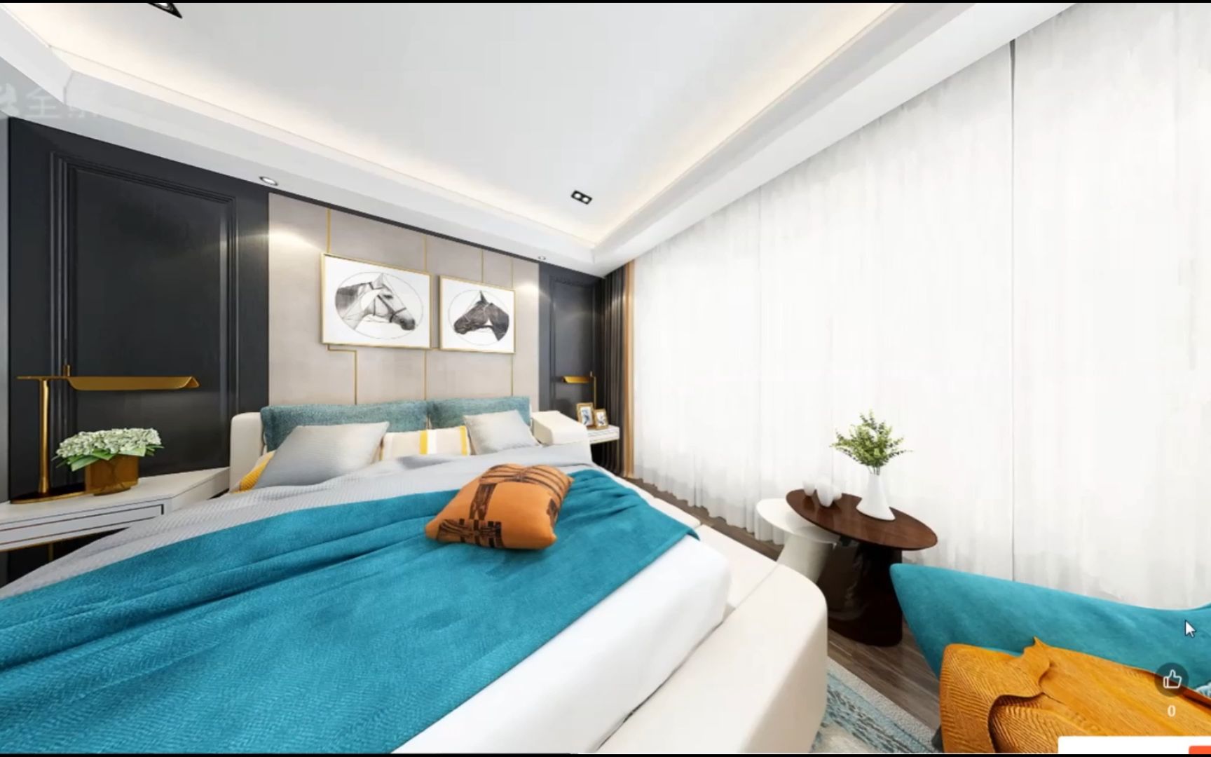 室内设计全景效果图-室内设计3dsmax效果图