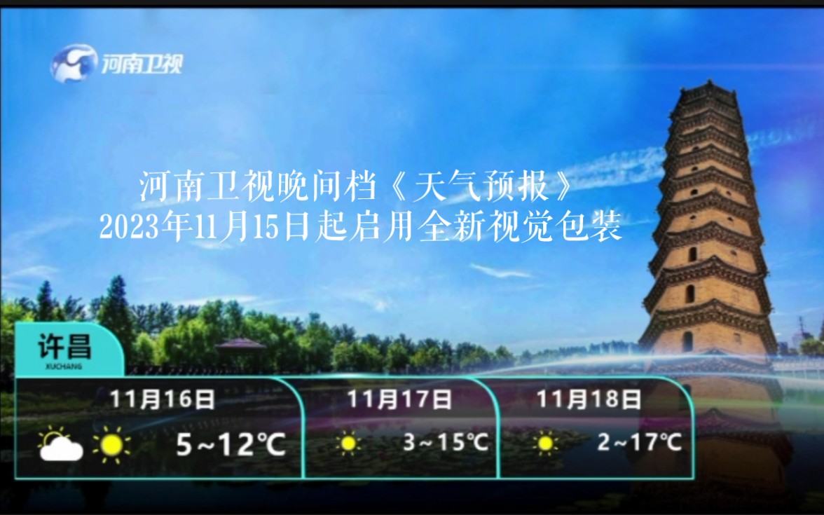 河南电视台天气预报图片