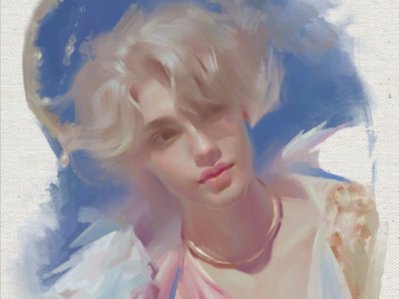 爱神丘比特都被你刷到了procreate厚涂过程