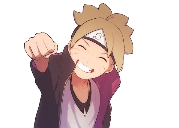 博人从笑容满面变成死鱼眼.