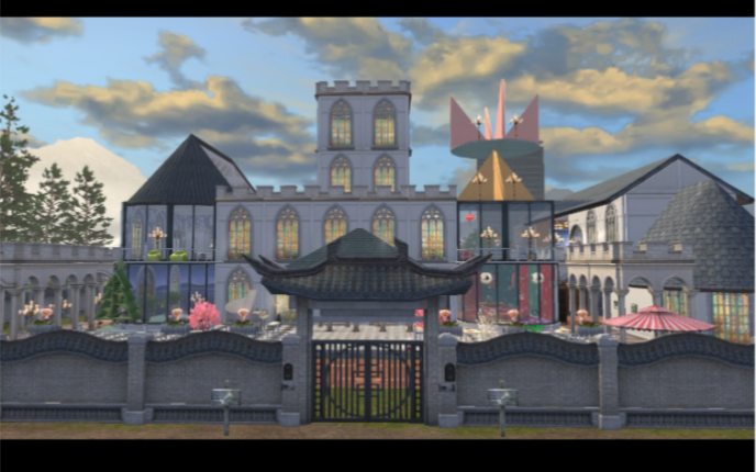 活动作品明日之后双人庄园建筑梦幻城堡复刻2