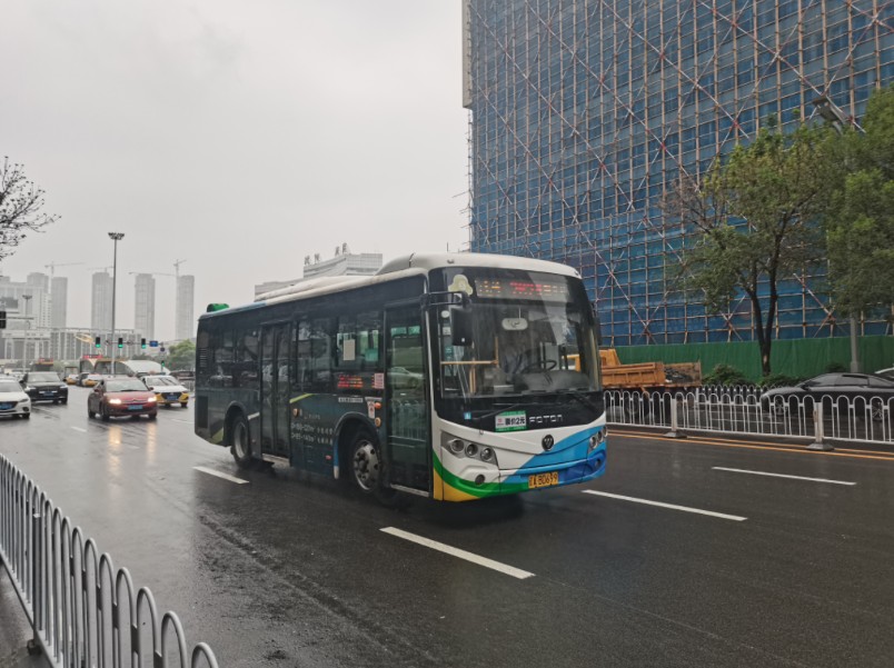 【沈阳公交】沈阳公交262路福田bj6856c6bcb走行音.