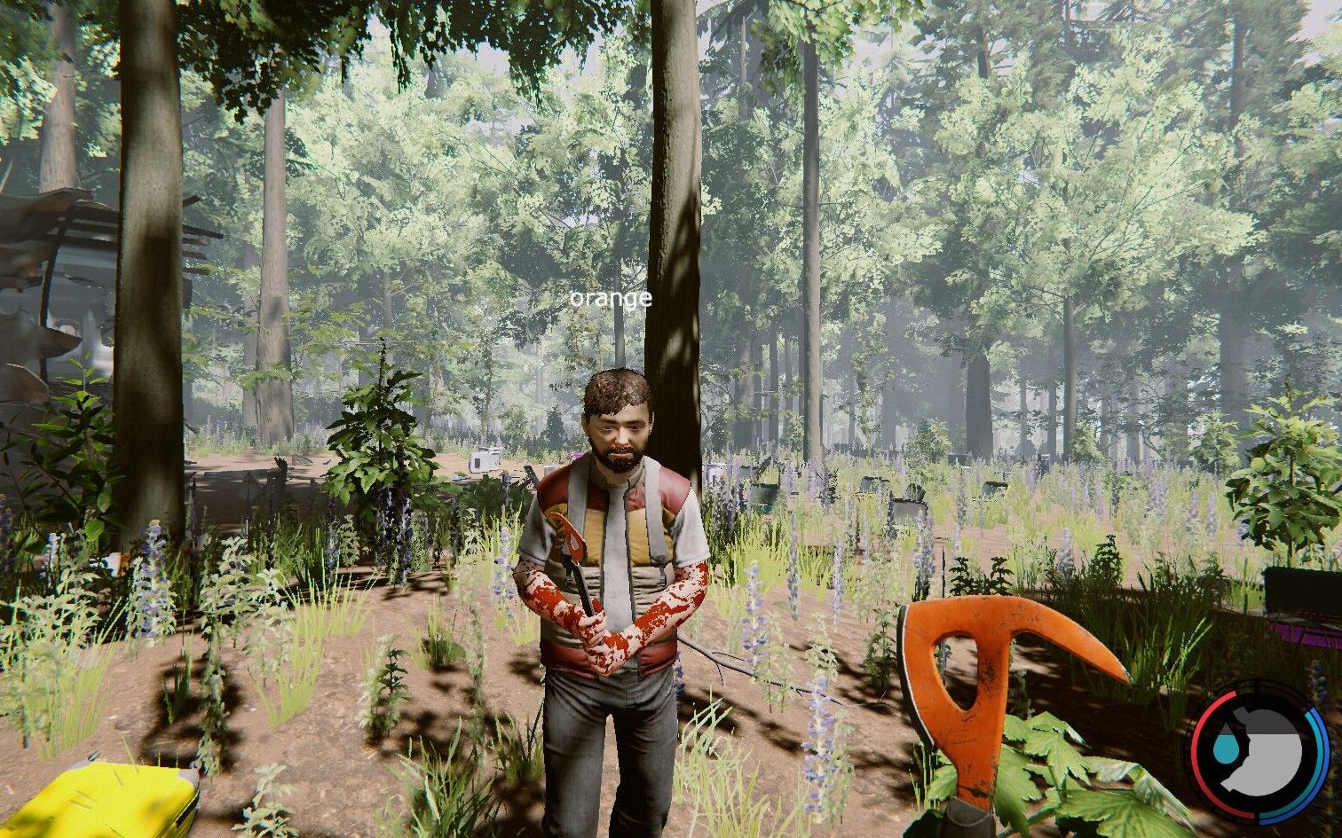 森林steam两个女生第一次玩恐怖游戏theforest会发生什么