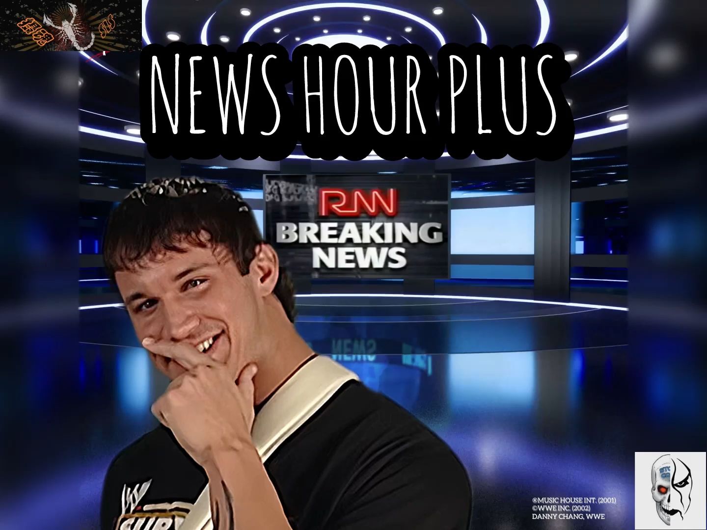  摄魂>rko-randy orton早期出场乐2002 v2 - "news hour plus"