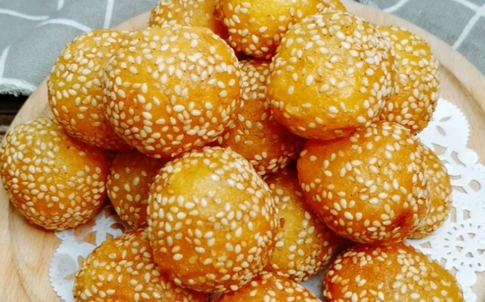 活动  甜糯甜糯の【南瓜芝麻球】