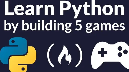 【Python教程】通过做5个小游戏学习Python