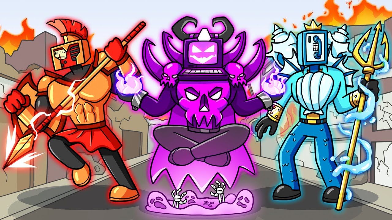 游戏动画:泰坦化身五影,开启全新大乱斗模式