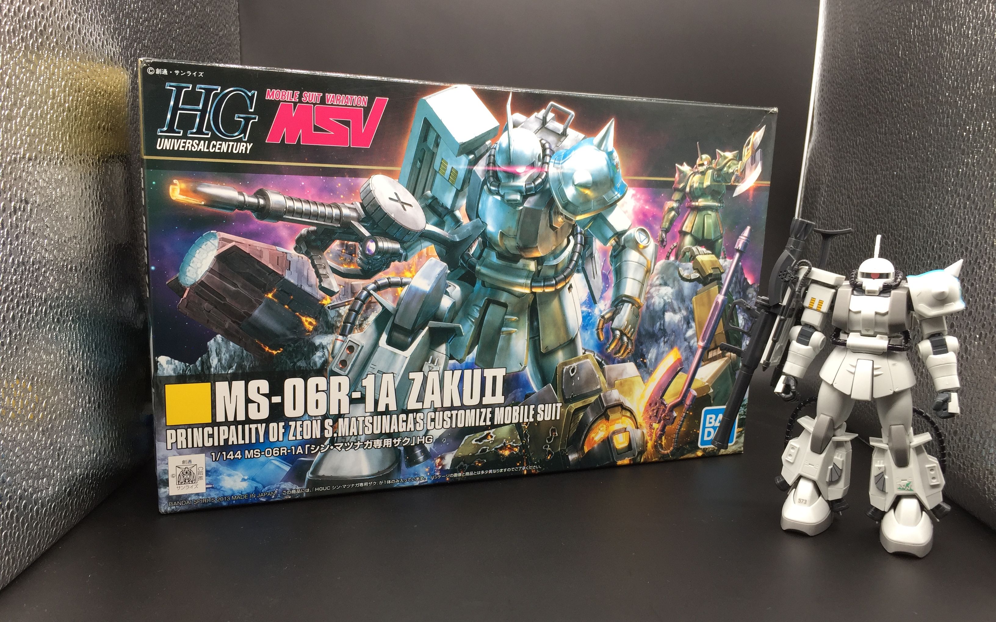 高达模型制作191:HGUC 扎古Ⅱ松永真专用机(2013)哔哩哔哩bilibili