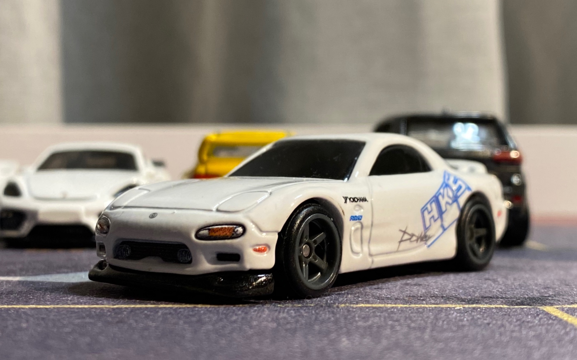 风火轮 rx7 fd 汽车文化 速度与激情套装 hks涂装