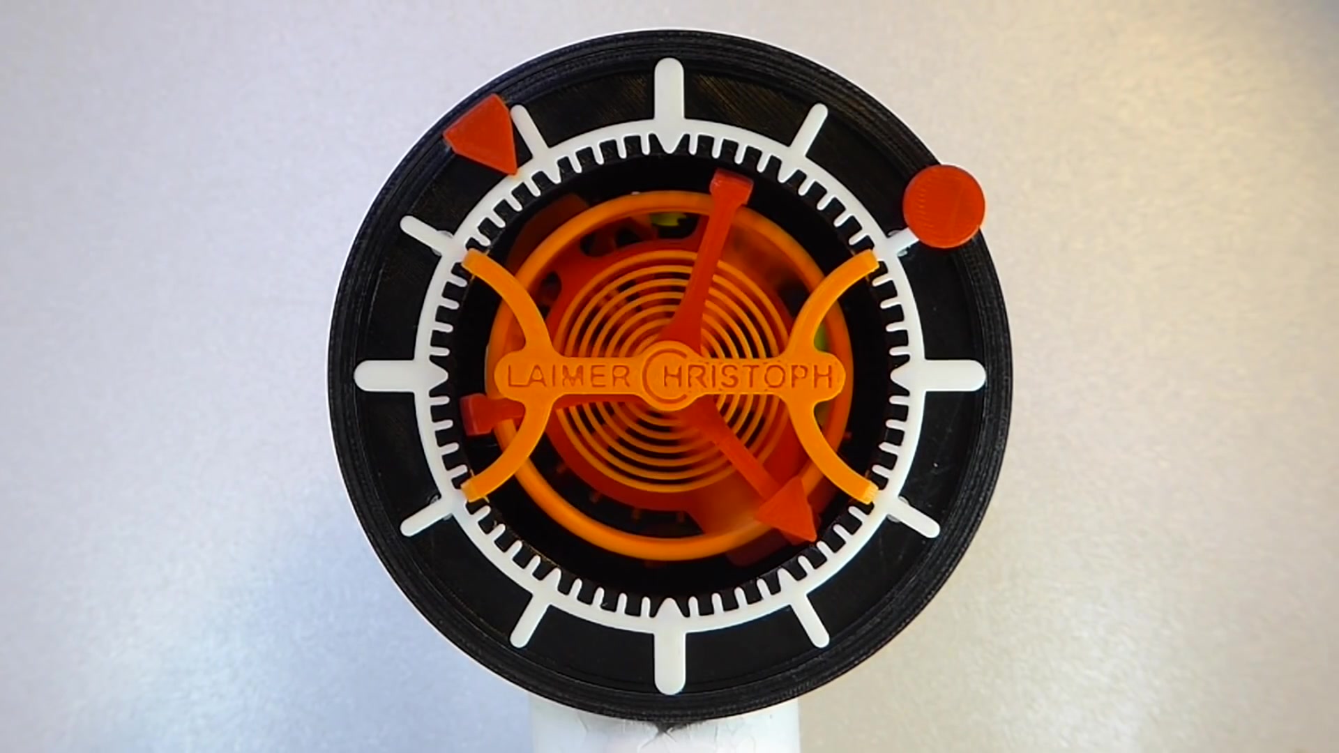 3d打印 陀飞轮 发条驱动