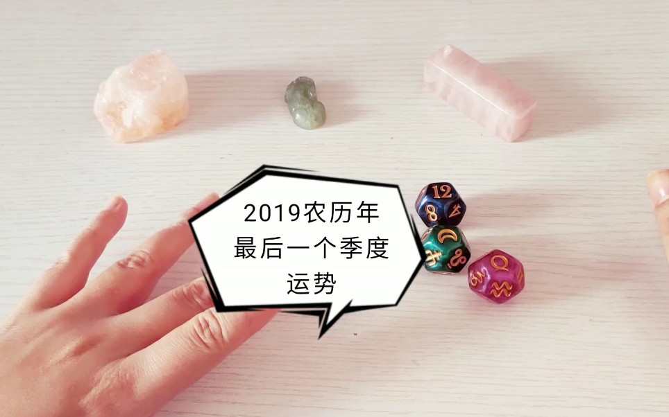 2019最后一个季度运势哔哩哔哩bilibili