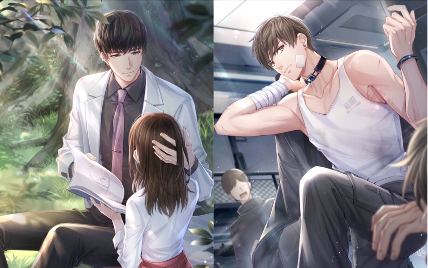 【暮琉璃】《恋与制作人》26章 进化的终点(白起,许墨,凌肖)