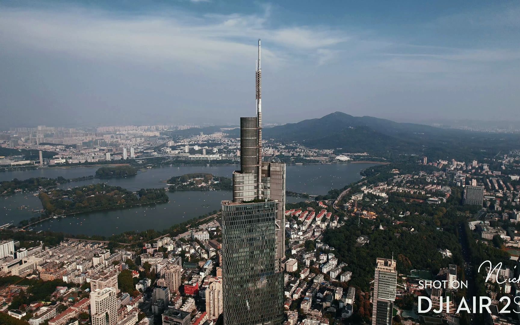 [图]虎踞龙盘，十朝胜会。航拍山水城林-南京