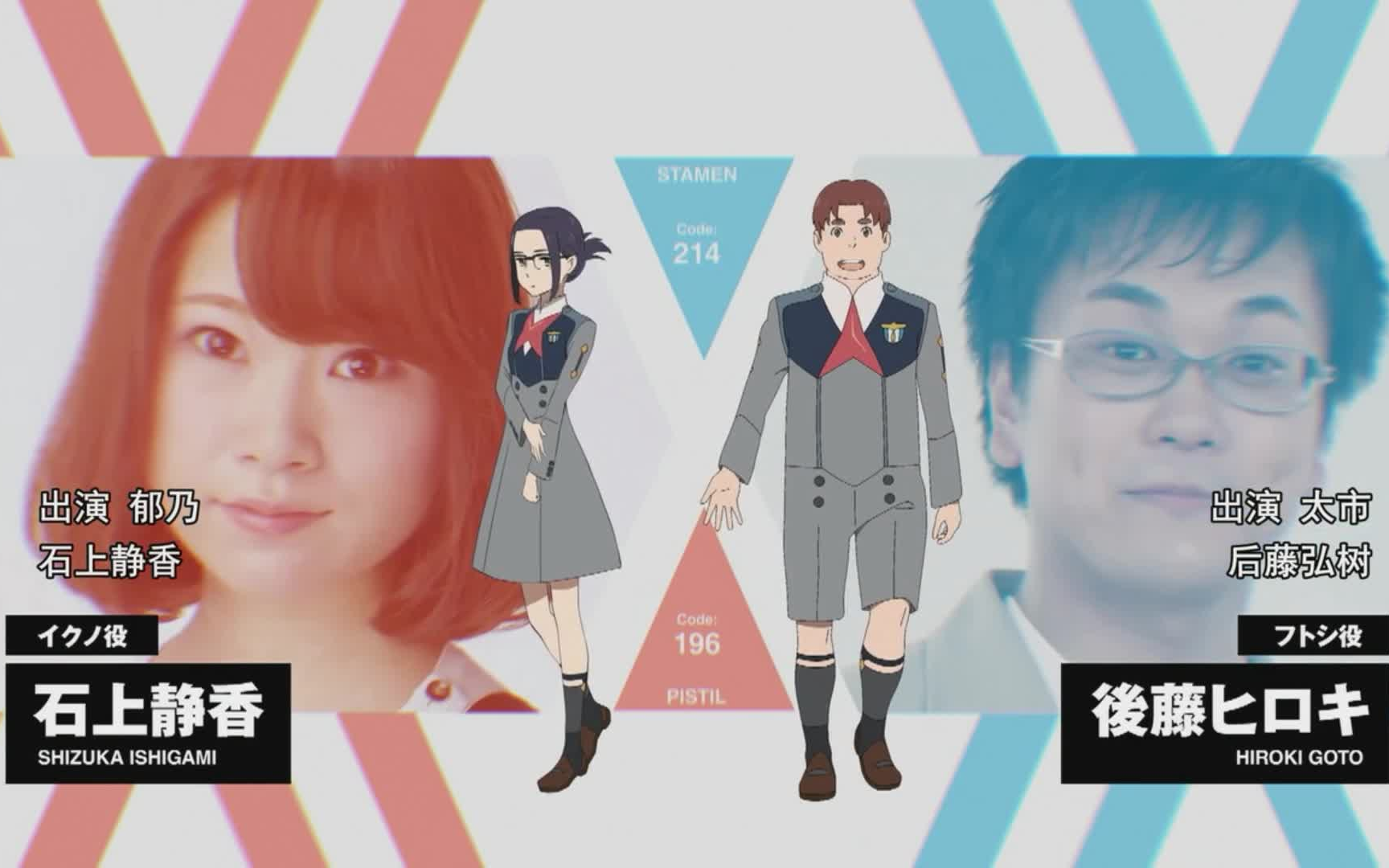 字幕石上静香和后藤弘树的darlinginthefranxx声优对谈