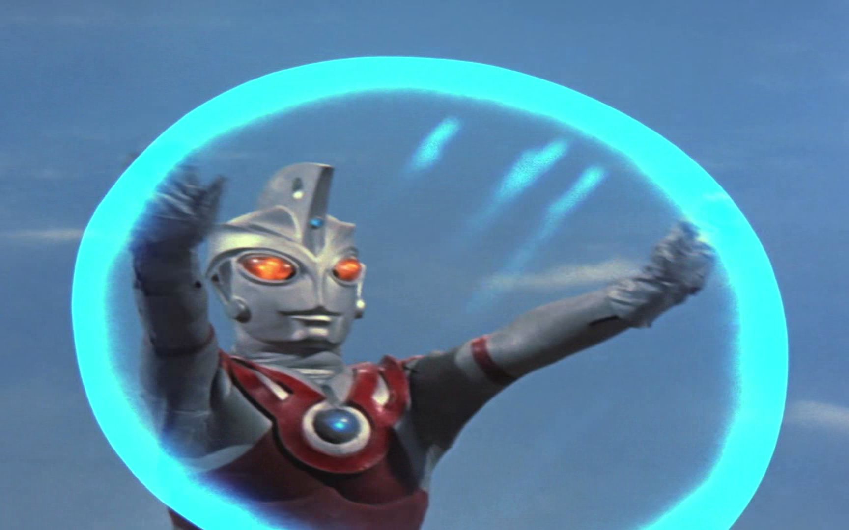 法王艾斯光线技能:艾斯超强的防御技能,奥特屏障再次登场_哔哩哔哩